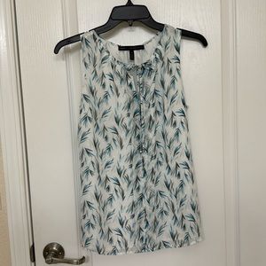 Like New WHBM Lined Top with Tie